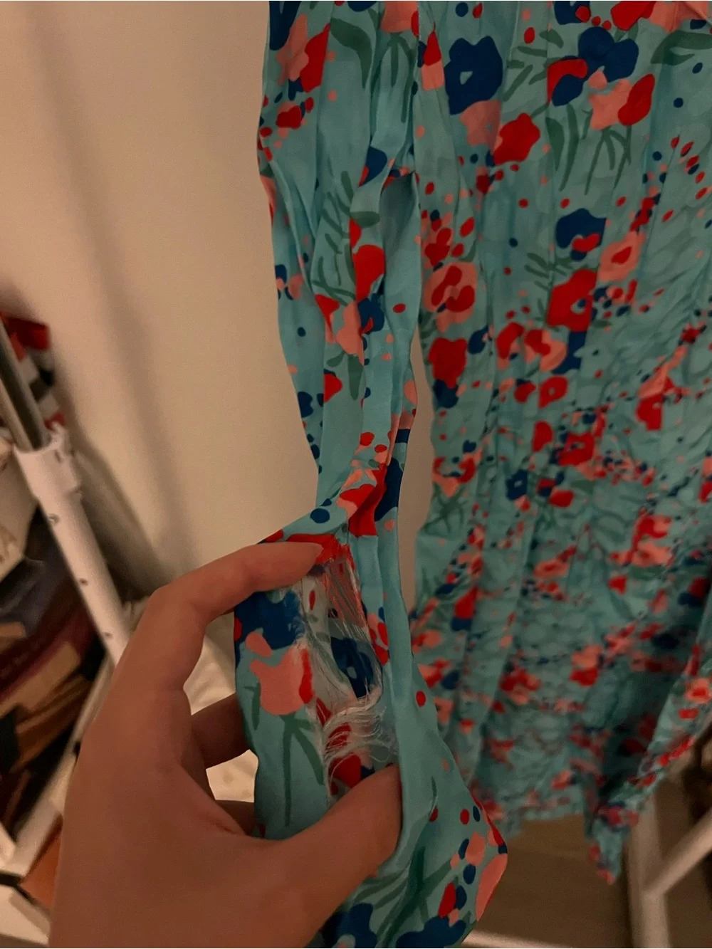 The 40’s Marc Jacobs Aqua Floral Dress